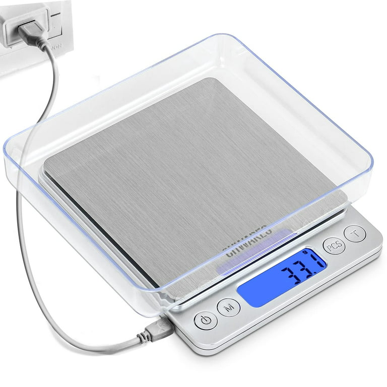 Rechargeable food scale is better for the environment - Smart Food Scale