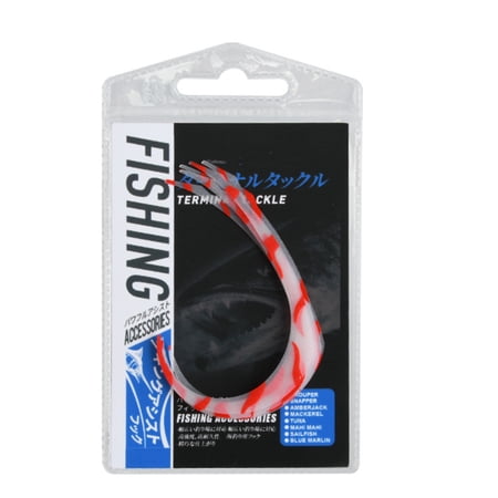 5Pcs Soft Spare Curled Tails Tie Octopuses Hook Streamers Replacement Silicone Streamers Squid Skirts Fishing Lures Accessory