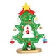 thumbnail image 3 of Árbol de Navidad de madera para escritorio, mini árbol de Navidad independiente verde, 3 of 9