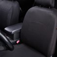 thumbnail image 4 of Fundas de asiento de coche Flying Banner de poliéster, parte delantera y trasera, negras, 4 of 8