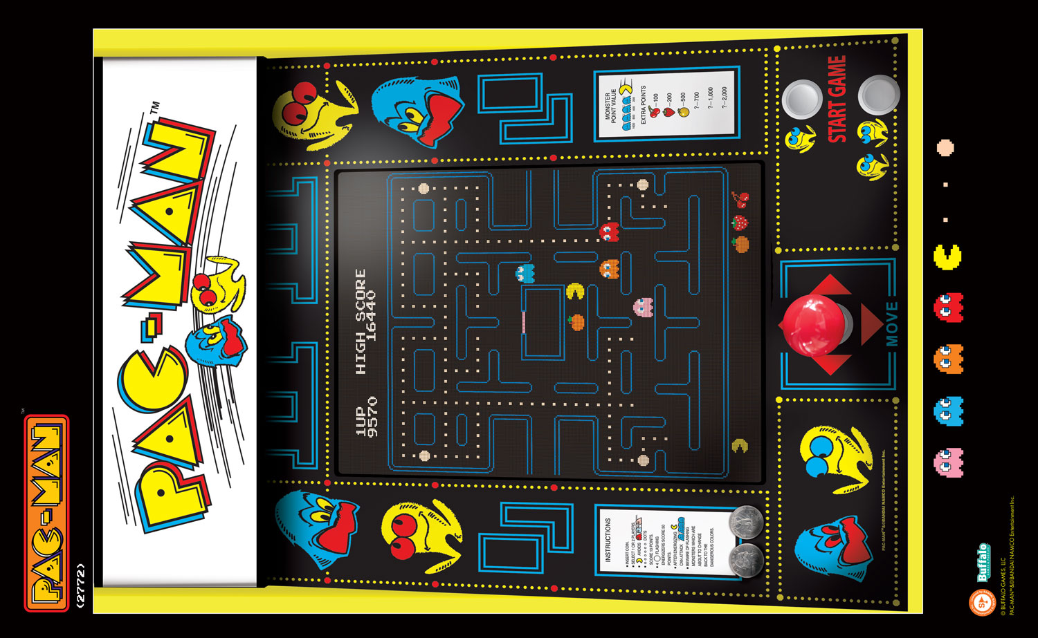 Buffalo Games Art of Play Pac-Man 300 Piece Jigsaw Puzzle