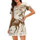 thumbnail image 1 of Balery Western Desert Cowboys1 Camisón de manga corta con cuello redondo para mujer, cómodo y elegante., 1 of 6
