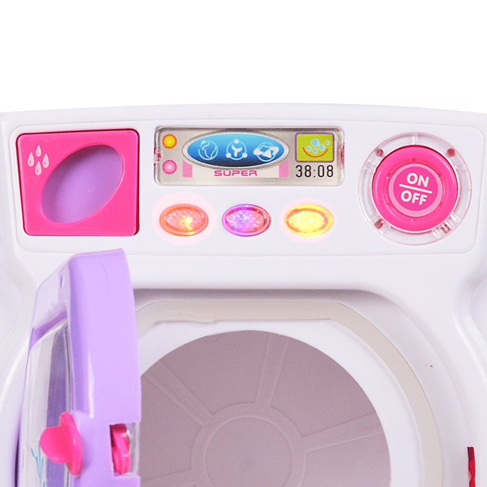 Children Play House Game Toy Simulation Washing Machine Electric Toy