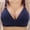 #2-Blue, variant on Azrian Full Figure Plus Size Bras for Women,Strapless Bra,Woman's Comfortable Lace Breathable Bra Underwear No Rims