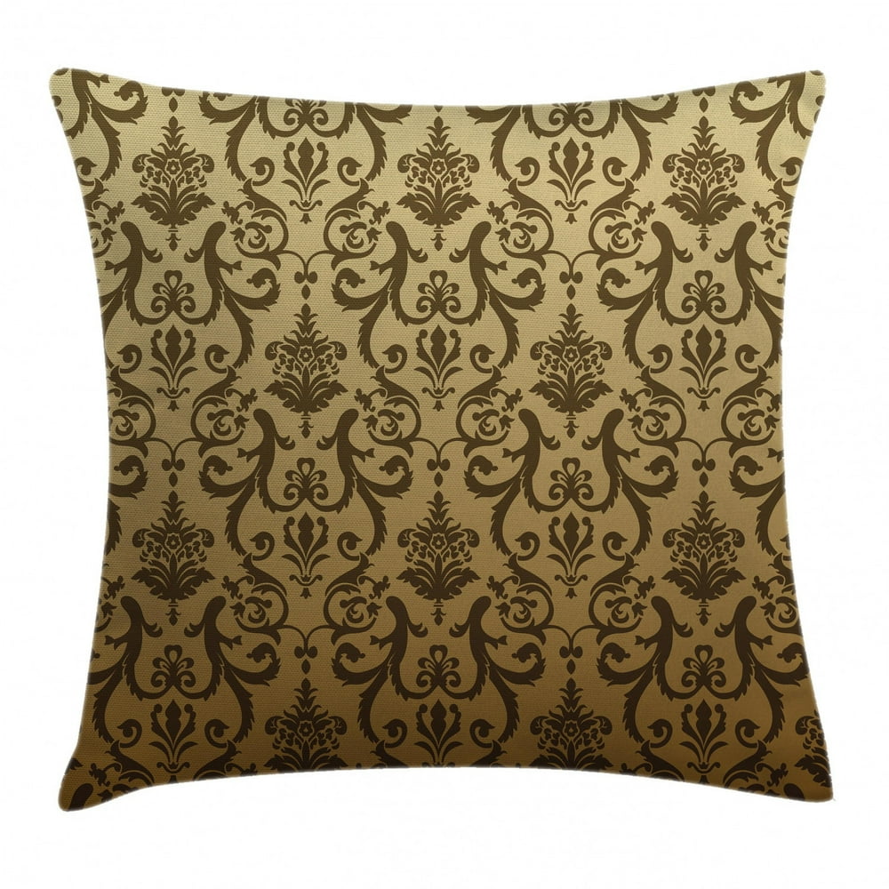 Victorian Throw Pillow Cushion Cover, Vintage Ancient Times Classic