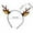 D, variant on Wovilon Christmas Ornaments Christmas Red Deer Antlers Headband For Girls And Children Cute Hair Accessories Forest Deer Headband Accessories Adult Hair Accessories