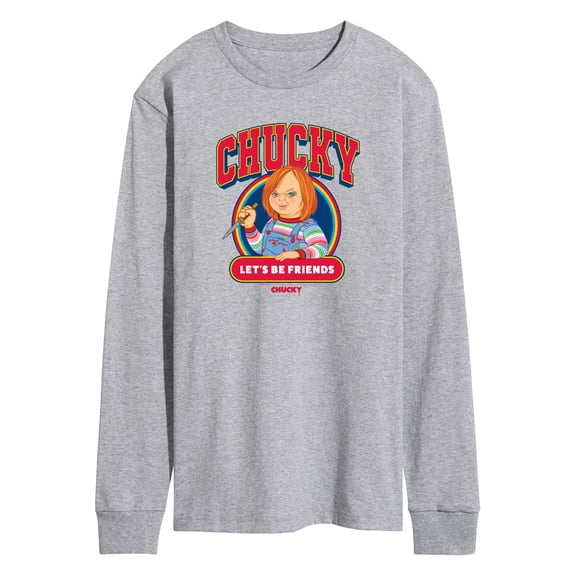 Chucky - Collegiate Logo - Men's Long Sleeve Graphic T-Shirt