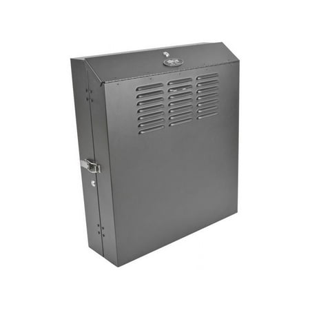 UPC: 0037332190611 | Tripp Lite SmartRack 4U Low-Profile Vertical-Mount Switch-Depth Wall-Mount Rack Enclosure Cabinet