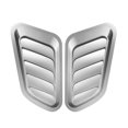 thumbnail image 1 of 2x Universal Car Decorative Air Flow Intake Scoop Turbo Bonnet Vents Cover Hood, 1 of 5