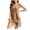 Khaki Tunic Silk Homewear Slip Dress, variant on Trendy Tunic Silk Homewear Slip Dress for Women Straps Sleeveless Prom Dress Round Neck Bodice Dress Elegant Solid Sundress Loose Fit Flowy Comfy Nightgown Smocked Black 6