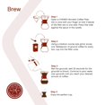 thumbnail image 4 of Cafetera de Goteo Chemex Classic CM 8A Vidrio Borosilicato 8 Tazas 40oz, 4 of 5