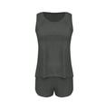 thumbnail image 6 of Ailaofu Women's Built in Bra Two Piece Swimsuit Shirt and Board Shorts with Pockets, 6 of 7