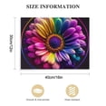 thumbnail image 3 of Nawypu  Colorful Wall Art Bedroom, Colorful Daisy Wall Art Living Room, Large Floral Painting Print Wall Art Decor, Retro Flower Watercolor Picture for Bathroom Dining Room Home,, 3 of 6