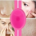 thumbnail image 5 of ZTTD 1Pcs Silicone Beauty Wash Pad Face Exfoliating Blackhead Facial Cleansing Brush Beauty Tool, 5 of 6