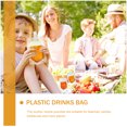 thumbnail image 3 of OHOIOLLA PE Beverage Bag Transparent For General Users Beaches 20Pcs 8.3X5.1X0.6In, 3 of 6