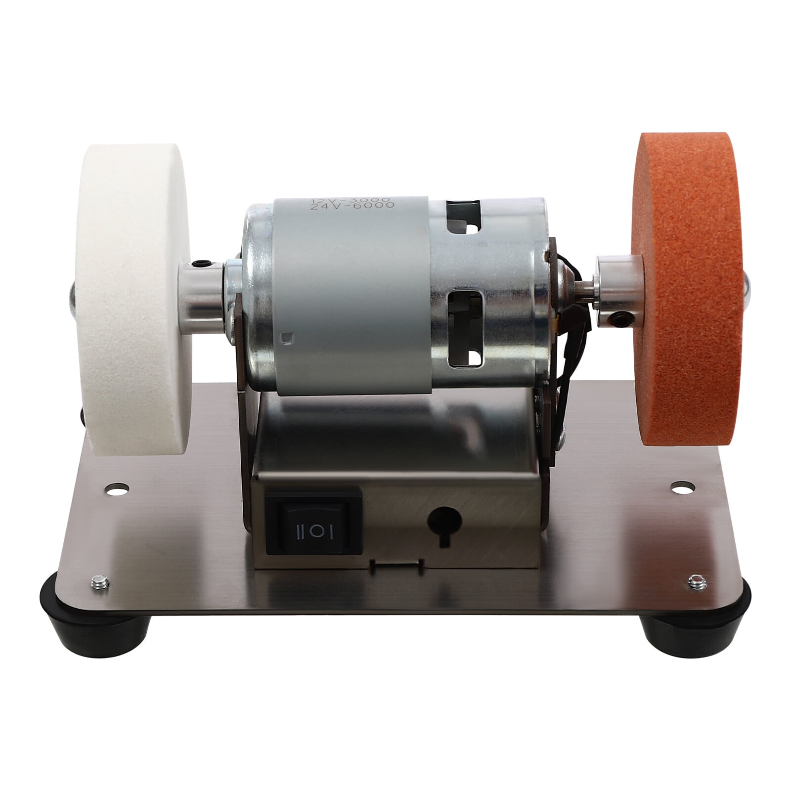 DENEST Electric Benchtop Grind Sander Adjustable Variable Speed Table Grinding Machine