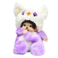 thumbnail image 1 of Muñeca de peluche Luna Cat Monchichi Anime de 35 cm para niños, 1 of 1