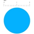 thumbnail image 4 of Étiquette 1 Pouce Stickers Permanents Code Couleur, 500 par Rouleau-Bleu Clair, 4 of 7