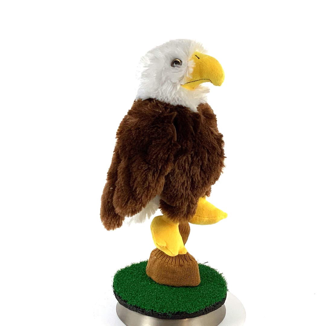 Creative Covers Bald Eagle Golf Club Head Cover, Novelty Plush Headcovers, For Woods And Drivers
