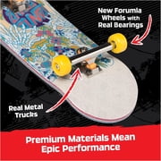 TECH DECK, Santa Cruz Pro Series Finger Board with Storage Display, Built for Pros; Authentic Mini Skateboards, Kids Toys for Ages 6 and up