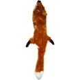 thumbnail image 1 of thical Pets Plush Skinneeez Fox 14-Inch Stuffingless Dog and cat squeaking Toy, 1 of 8