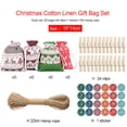 thumbnail image 2 of SUNSIOM Christmas Candy Bag Set Hanging Drawstring Gift Bags Treat Bags with Rope and Tag/Stickers, 2 of 6