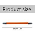 2pcsOrange 30cm Extension Tube Faucet Universal Extension Flexible