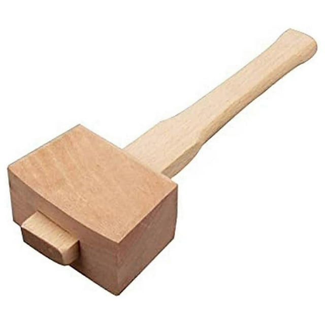 Wooden Mallet Hammer with Handle Wooden Woodworking Mallet