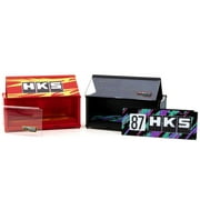 "HKS" Shipping Container Display Cases Set of 2 pieces "Collab64" Series for 1/64 Model Cars by Tarmac Works