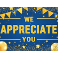 thumbnail image 4 of Balloon Decoration Appreciation Banner Colorful Theme Employee Recognition Glitter Design Event Decoration for Company Party Team Celebration Indoor Decoration, 4 of 7