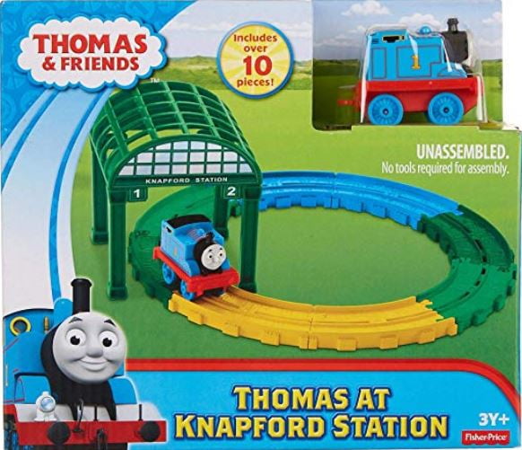 Fisher-Price Thomas & Friends Knapford Station Push Along Metal Engine New/boxed