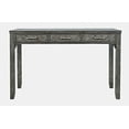thumbnail image 3 of Jofran Gramercy Mid-Century Modern Chevron Three Drawer USB Charging Desk, 3 of 9