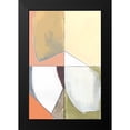 thumbnail image 2 of Cartissi 13x18 Black Modern Framed Museum Art Print Titled - Creamsicle Shapes I, 2 of 5