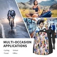 thumbnail image 6 of Ratiio Colourful Horses Backpack for Men and Women - Durable 600D Oxford Cloth -Large Capacity, Water-Resistant School, Travel, and Hiking Bag, 6 of 6