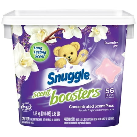 Snuggle Scent Boosters Lavender Joy, 56 Count (Best Smelling Laundry Scent Booster)