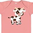 thumbnail image 4 of Inktastic Cute White Holstein Cow with Brown Spots Boys or Girls Baby Bodysuit, 4 of 5