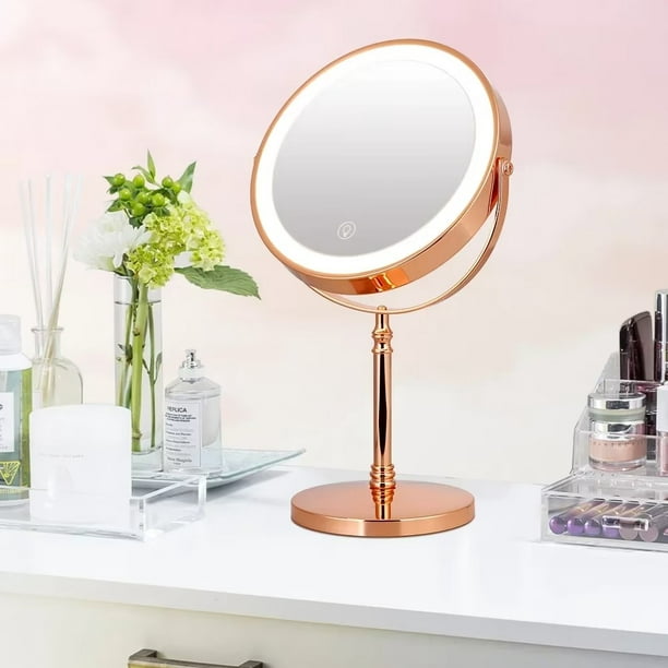 Miroir De Maquillage Pare-soleil De Voiture Miroir De Maquillage Lumière  LED Miroir De Déesse De Voiture Miroir De Peigne De Passager Avant - Temu  Belgium