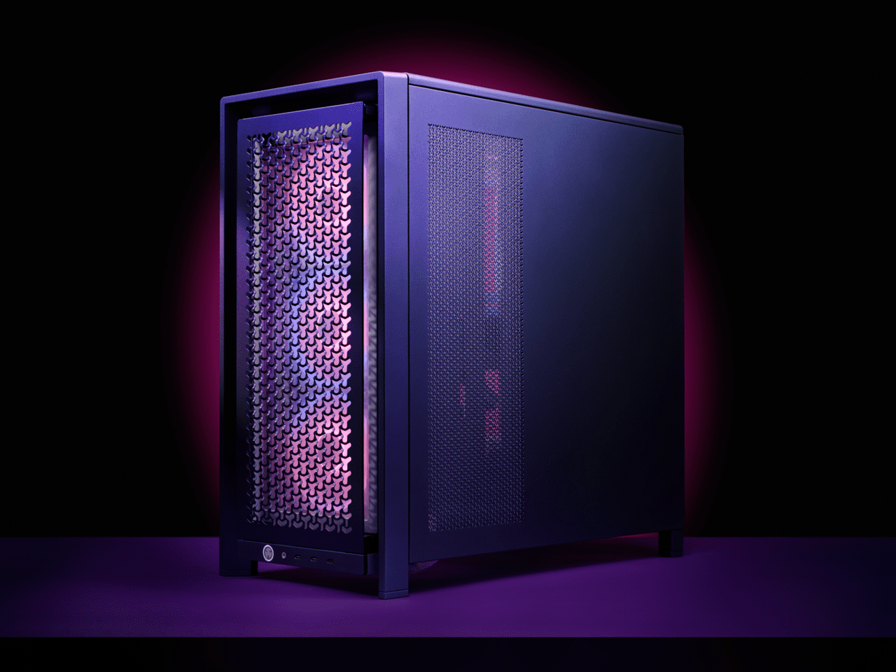 CORSAIR FRAME 4000D Modular High Airflow Mid-Tower PC Case, Vault Series - Nova - Fully Customizable Design - InfiniRail Fan Mounting System - Fits Multiple 360mm Radiators - ASUS BTF -Nova