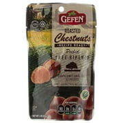 Gefen Organic Whole Peeled and Roasted Chestnuts, 3oz | Chestnuts Peeled and Ready to Eat | Great for Cooking & Baking | Gluten Free | Kosher