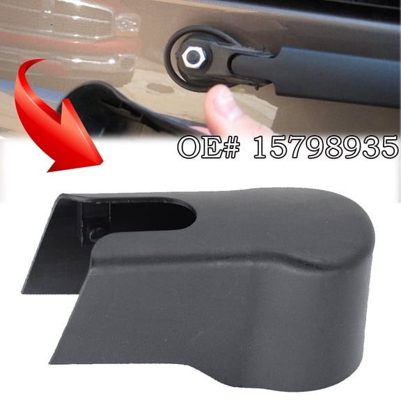 1Pcs Rear Windshield Wiper Arm Nut Cover Cap for Cadillac Escalade EXT ESV GMC Yukon Chevrolet Tahoe Suburban