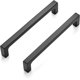 thumbnail image 1 of 10 Pack Solid 5 Inch Square Kitchen Cabinet Pulls, Matte Black Cabinet Pulls, Drawer Pulls, Kitchen Cabinet Hardware, Flat Black Kitchen Pulls, 1 of 5