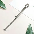thumbnail image 5 of sunsanly BBQ Food Flipper And Meat Hook Heavy Duty Grill Turner for Flipping Ribs Chicken Hot Dogs Pigtail Food Flipper BBQ Turner Hooks for Grilling Cooking, 5 of 7
