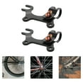 thumbnail image 6 of WEUVEB Mountain Bike Disc Brake Adapter Pair Black 4.32x2.36x0.79in Cycling Replacement Parts, 6 of 9
