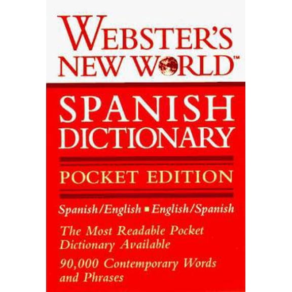 Pre-Owned Webster's New World Spanish Dictionary (Paperback) 0028614143 9780028614144