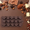 thumbnail image 4 of Halloween Silicone Mold, 8.15X4.06X0.59" Pumpkin Ghost Chocolate Mould, Multi‑Cavity Candy Mold, Non‑Stick Baking Tray, Fall Season Treat Maker, Flexible Jelly Form, Reusable Wax Melt Container, 4 of 5