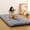 Gray-Twin, variant on 3" Thick Japanese Futon Floor Mattress -100% High-Density Foam, Comfortable Sleeping Pad, Tatami Mat for Dorm, Bedroom or Guest Room