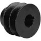 thumbnail image 1 of Double Groove V Belt Pulley - 20mm Id, Fits Various Engines (color: Black), 1 of 5
