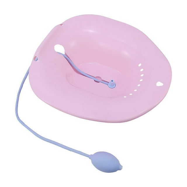 Bdday Comfortable Sitting Bath Tub with High Temperature Resistance and Flatter Layer Ideal for Elderly and Disabled Avoid-Overflow Design Included