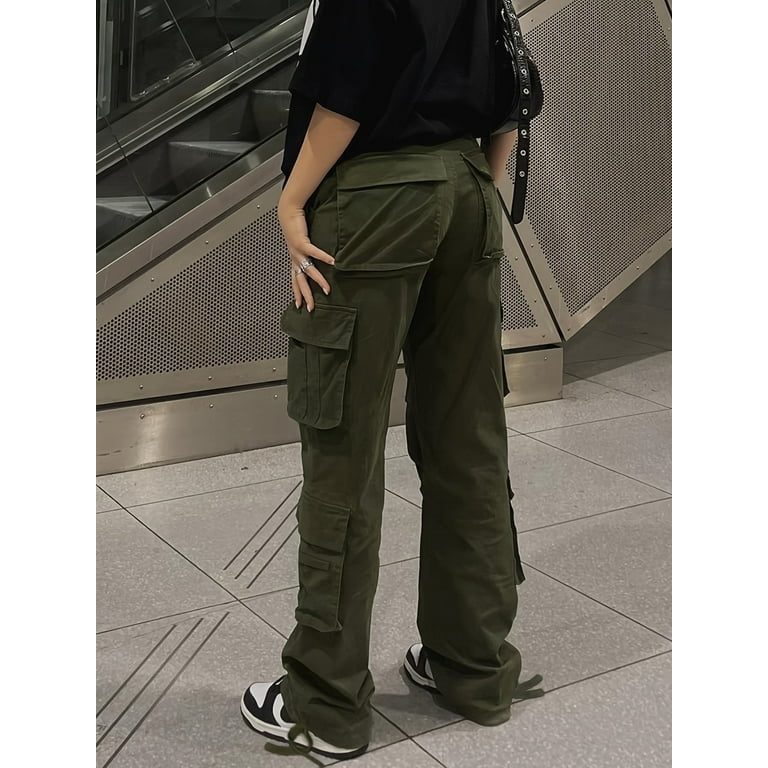 【KOOLOSET】Vintage Straight Cargo Pants KOOLOSET】Vintage Straight Cargo Pants Vintage Baggy Cargo