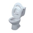 thumbnail image 3 of Healthsmart Dmi Hinged Elevated Toilet Seat, Elongated, 3 of 7
